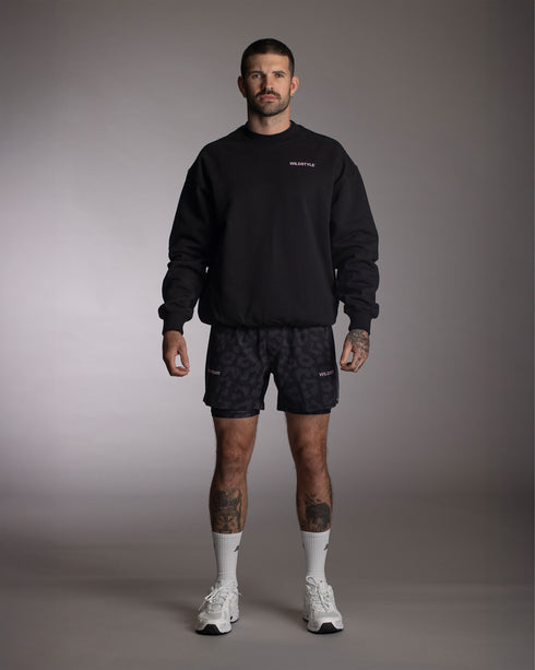 WANA (We All Need Anarchy) FIGHT Heavy Oversized Sweatshirt
